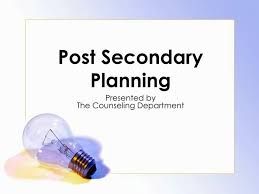 Post-Secondary Planning