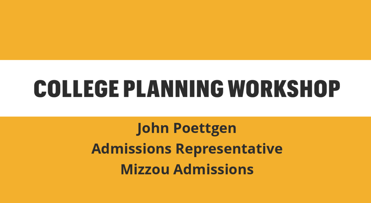 College Planning 101