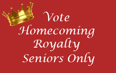 Homecoming Royalty - Seniors Only
