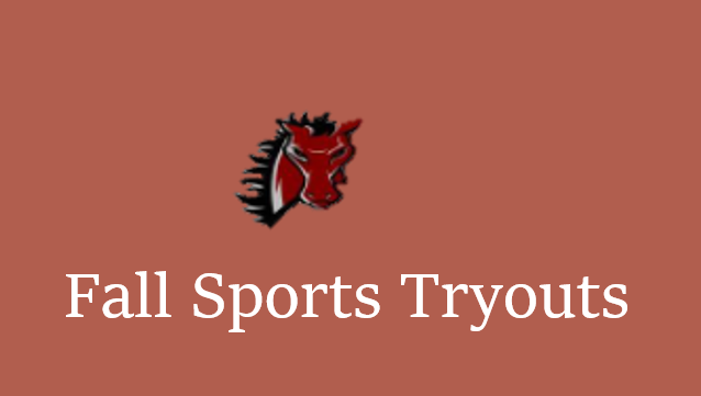 Fall Sports TryOut Schedule