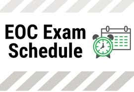 2026 EOC Schedule