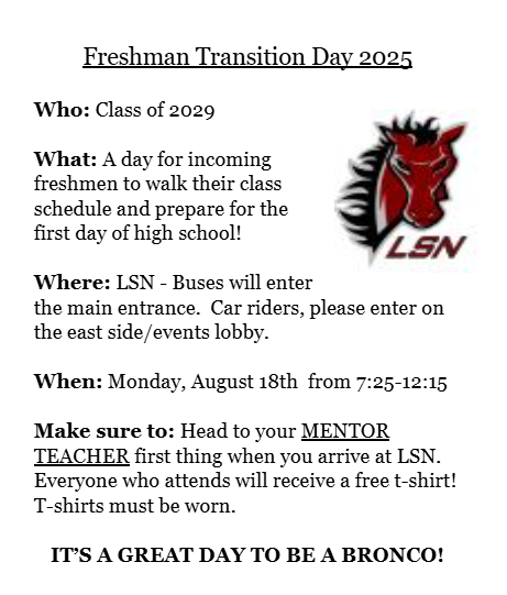 Freshmen Transition Day